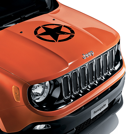 Autocollants pour le capot et les flancs