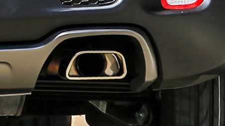 Sortie d’échappement chromée